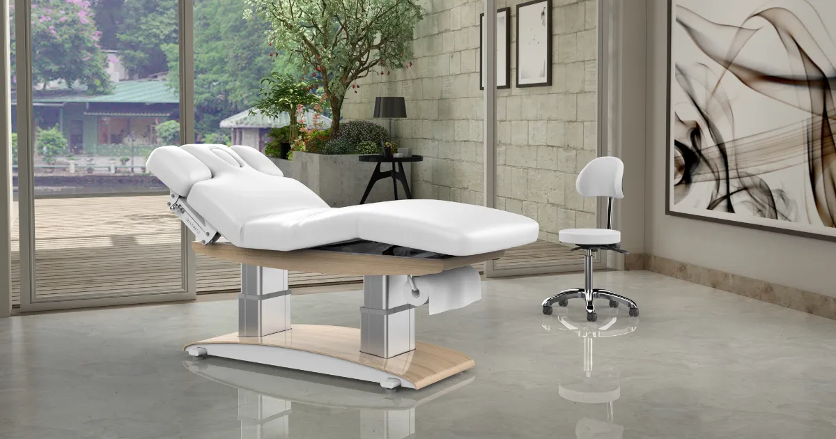hydraulic esthetician bed