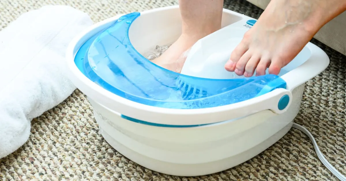 portable pedicure tub