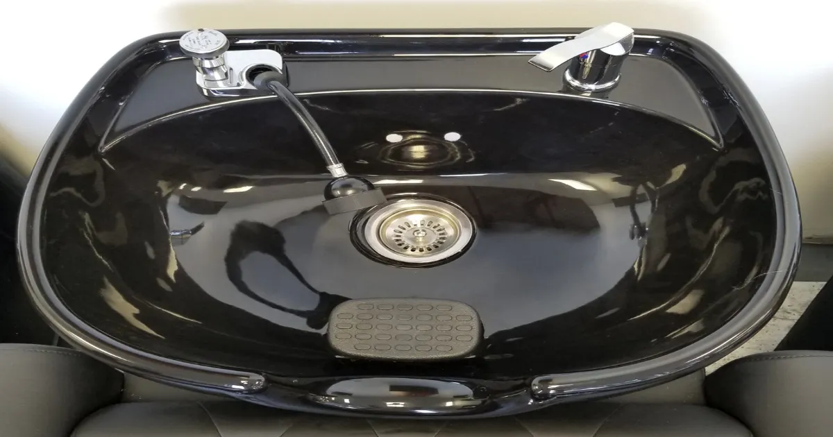 shampoo bowl headrest