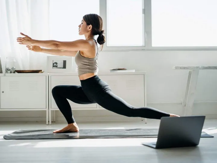 Fitness Lady Exercising Fitness Plan 4 fitness lady exercising fitness plan