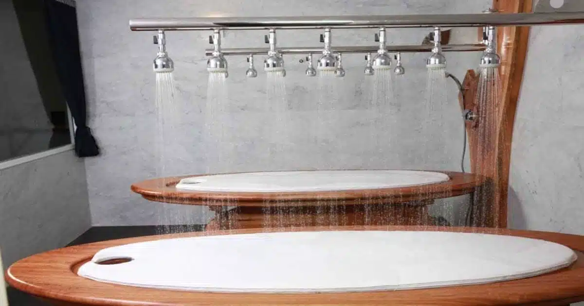 best table showers